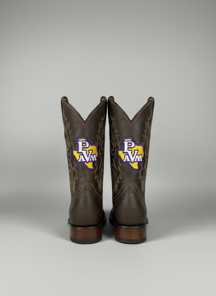 HBCU Boots x PVAMU Men's Cowboy Boot