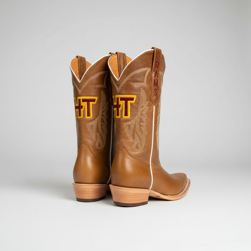 HBCU Boots x Huston-Tillotson Women's Cowgirl Boot