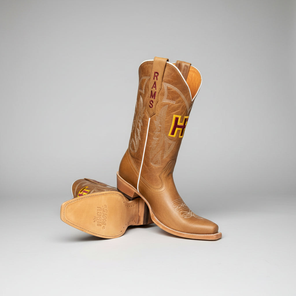 HBCU Boots x Huston-Tillotson Women's Cowgirl Boot